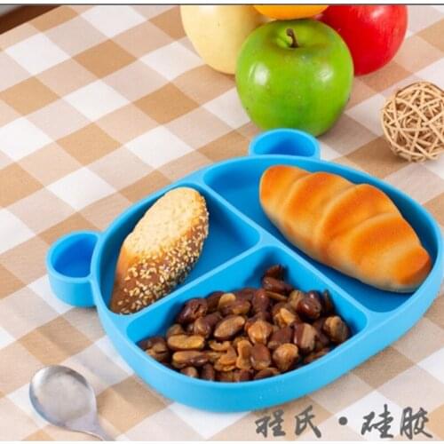 Toddler Baby Kid Dishes Tray Feeding Food Tableware Cartoon Car Food Plates Kids Children Eating Dinnerware Tableware Tray Plate