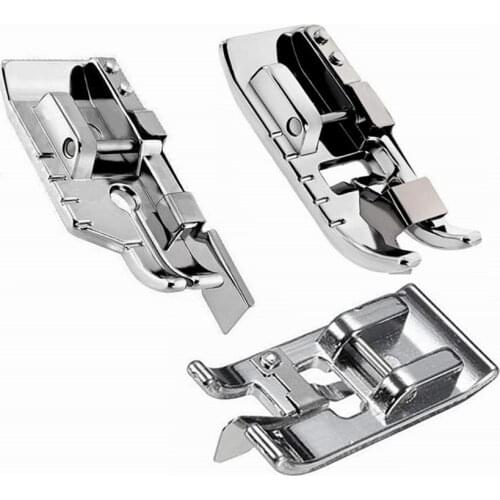 Pack of 1/4 inch Patchwork Quilting Presser Foot with edge Guide For Singer Brother Babylock Domestic Sewing Machines AA7669
