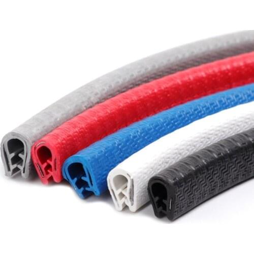 Car Door Protector Decortaion Strip Universal Auto Door Edge Bumper Protector Stickers Anti-scratch Car Styling Mouldings Strip