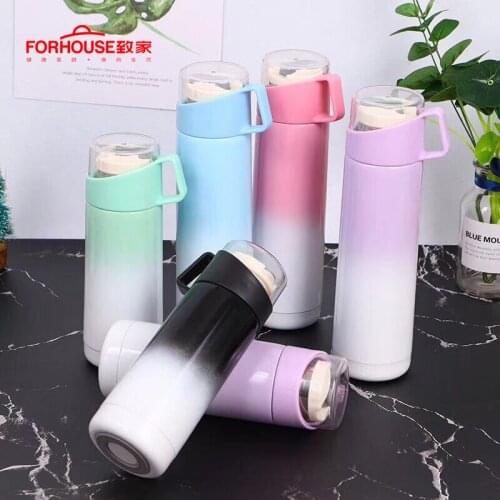 350ml/500ml Double Wall Stainless Steel Vacuum Flasks Thermos Cup Coffee Tea Milk Travel Mug Thermo Bottle Gifts Thermocup