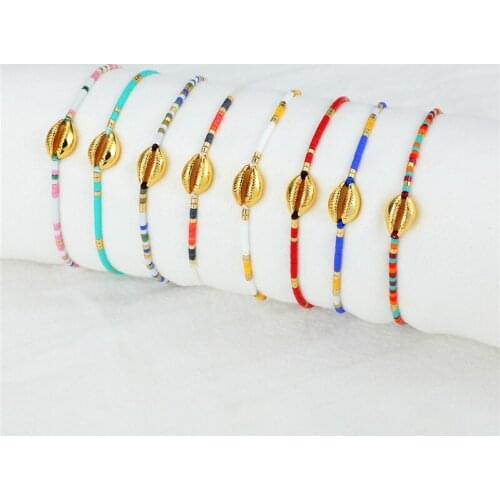 Bohemia Beads Bracelets For Women Natural Premium Beads Bangles Trinket Adjustable Chain Party Gifts Trendy Jewelry Accessories