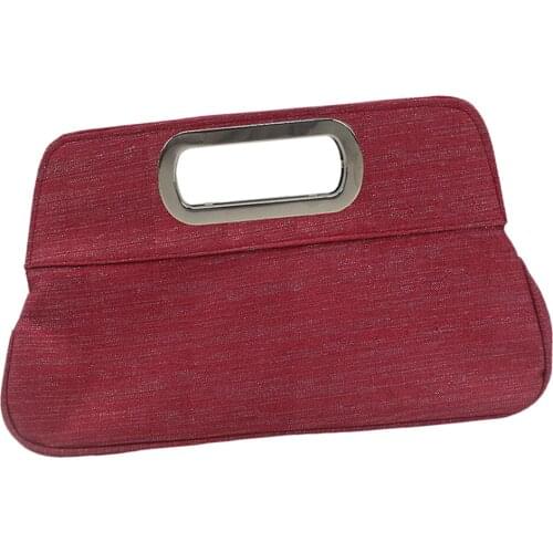 Womens Evening Handbag Clutch Purse for WEDDING PARTY PROM Metal Handle