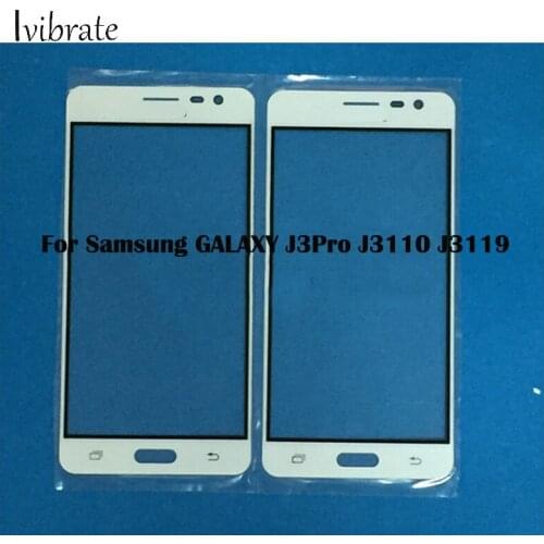 2pcs For Samsung GALAXY J3Pro J3110 J3119 TouchScreen J3 Pro J 3 Pro Digitizer Touch Screen Glass panel Without Flex Cable
