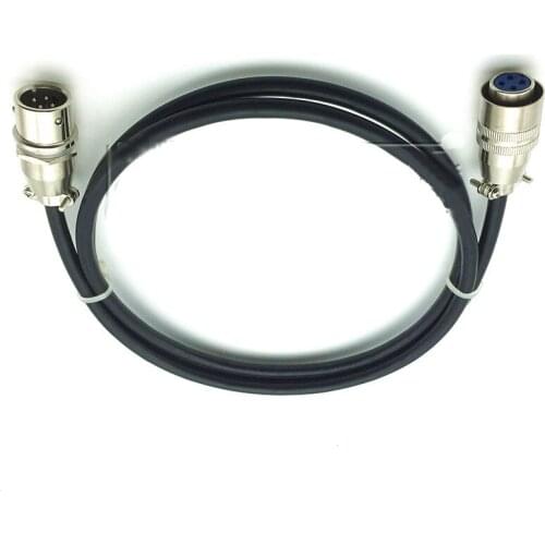 4 pin XS12 Female Male Aviation Connector Socket Plug XS12 12mm Cable 1m