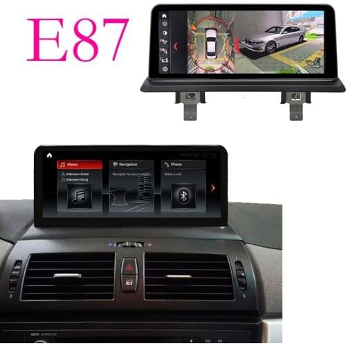 Car 4G Multimedia GPS Audio Radio Stereo For BMW 1 E87 2006~2012 Fastback CarPlay WiFi TPMS For CCC CIC Navigation 360 View