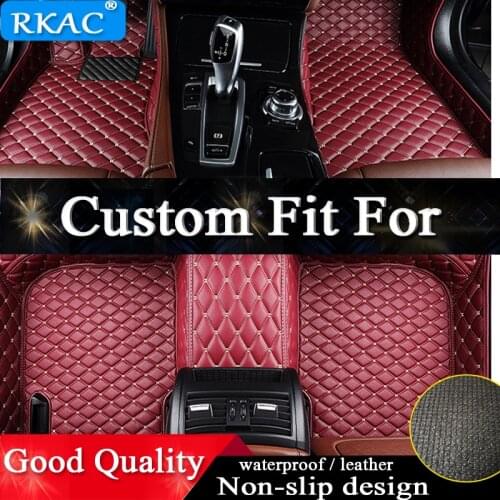 Custom car floor mats for Benz X164 X166 GL GLS class GL350 GL450 GL550 GLS350 GLS350 GLS450 GLS500 Carpets Rugs car-styling