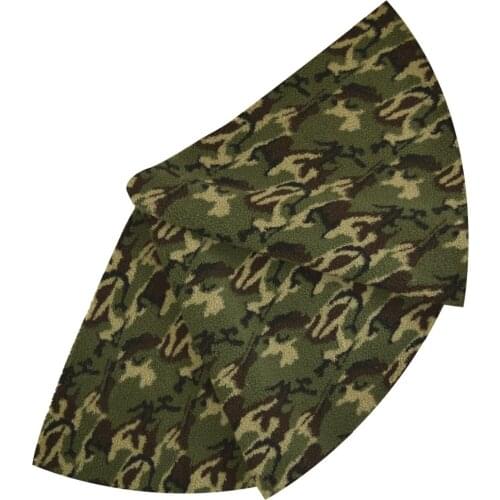 Free Shipping 50inch Green Jacquard sherpa Christmas Tree Skirt High quality fashionable skirt Christmas tree Decoration