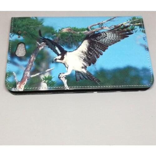 Myslc Printed Pu Leather Cover for Irbis HIT 8Gb (TZ49) 7 inch Tablet Magnetic Stand Case