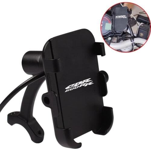 CBR600RR Logo Motorcycle Phone Mount Unbreakable Handlebar Holder Fit All Smartphone For Honda CBR 600 RR CBR 600RR CBR600rr