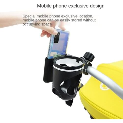 Pram beverage holder bottle rack childrens cart cup beverage holder frame water kettle Tod bottle opener multi-function general