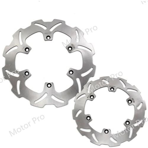 For Suzuki DRZ400E 2000 - 2008 Front Rear Brake Disc Disk Rotor Kit DRZ 400 E S DRZ400S DRZ400 01 2002 2003 2004 2005 2006 2007