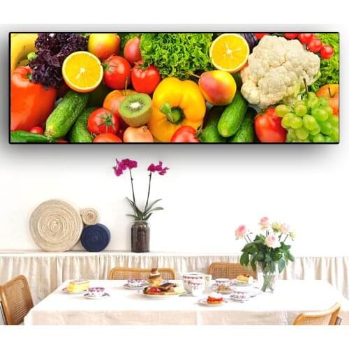 Fruit and Vegetable Kitchen Cuadros Canvas Painting Scandinavian Posters and Prints Modern Wall Art Food Picture Living Room