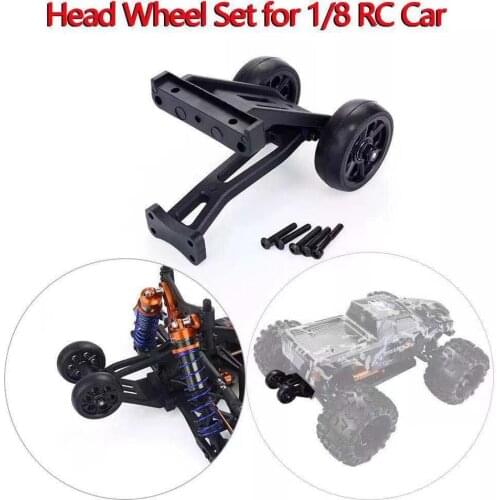 Nylon Racing 8482 Head Wheel Set for 08427 120A or 9116 2.4G 80A 1/8 4WD RC Vehicles Car Model Spare Parts