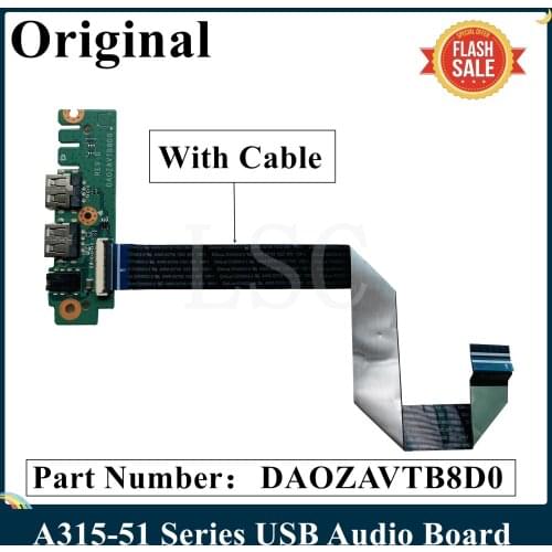 LSC Original For Acer Aspire A315-51 Series USB Audio Board DAOZAVTB8D0 DA0ZAVTB8D0 100% Tested