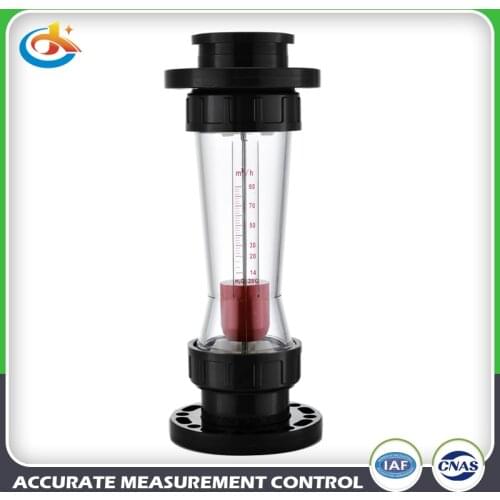 LZS-100F Plastic Sewage Water Rotameter Flow Meter Liquid flowmeter Flange Connection