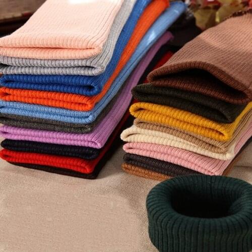 Garment Cuff Knitted Ribbed Elastic Side Neckline Threaded Trousers Down Sweater Jacket Children Cuffs Rowan Accessories Fabric