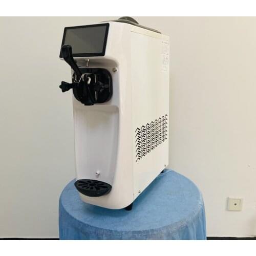 Counter Top Long Life Small Soft Ice Cream Make Machine Commercial Home Table Ice Cream Maker 220V with 1 Flavor