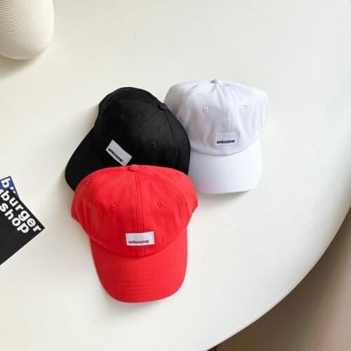 New Cotton Children Baseball Caps Spring Autumn Boys Girls Hip Hip Snapback Hats Letter Casual Kids Sprots Cap 2-10 Years Visors