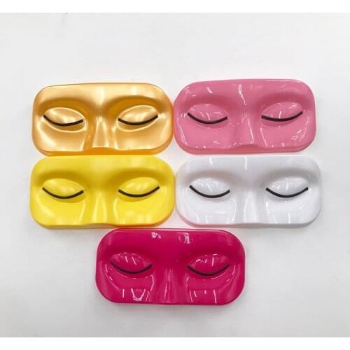 Whole Sale Multi-color Magnetic Face Tray With Special Face Tray For Magnetic Eyelashes