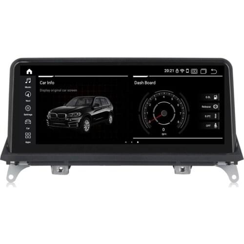 Blue anti-glare Android 10 CarPlay+DSP Car Video player for BMW X5 E70/X6 E71 2007-2013 CCC CIC Navigation Radio System no dvd