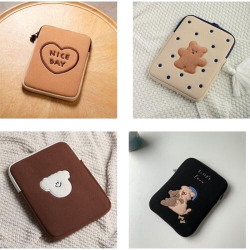 Ipad bag cute cartoon pro11 air4/3/2/1 10.9 10.8 10.5 10.2 surface go2 9.7 tablet protective sleeve liner bag