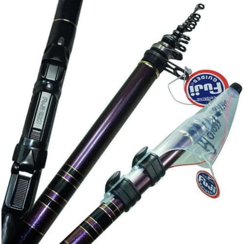 Japanese Telescopic Fishing Rod Carbon Fiber Carp Feeder Rod Surf Casting Rod Rock Spinning Fishing rod Ultra Light 5.3Meter