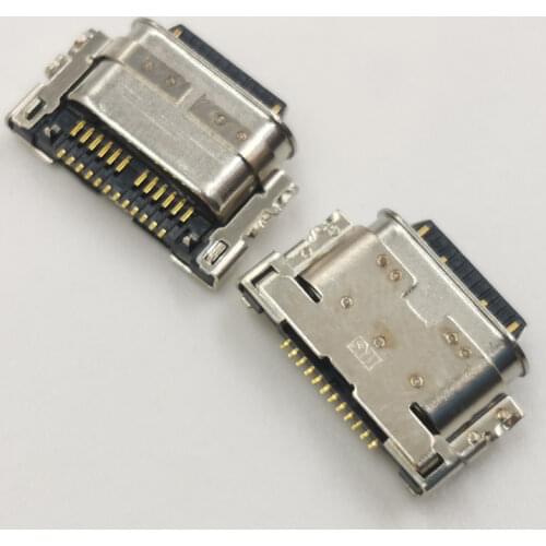 50Pcs USB Charger Charging Dock Port Connector For Motorola Moto Z4 XT1980 One Zoom XT2010 P40Note P40 Note XT2010 Type C Plug