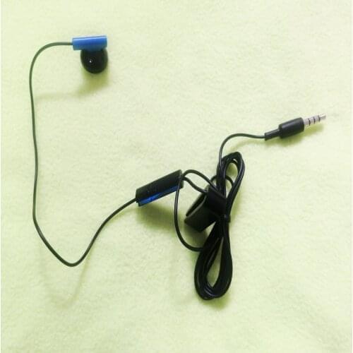 10 x New Game Headset + Microphone Mono Chat Earbud Headset For PlayStation 4 Controller Earphone Gaming Headphone For Sony PS4