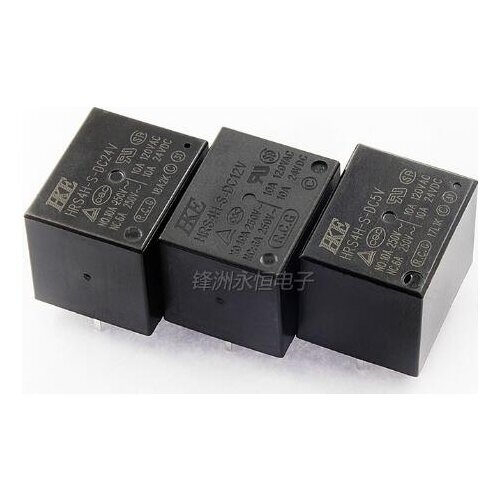 15pcs Relay HRS4H-S-DC5V-C HRS4H-S-DC12V-C HRS4H-S-DC24V-C 120V 1A relay 5 pin relay 5V/12V/24VDC relay Sensitive