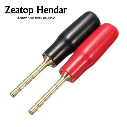 20pcs copper Speaker Wire Cable Pin Connectors Banana Plug adapter