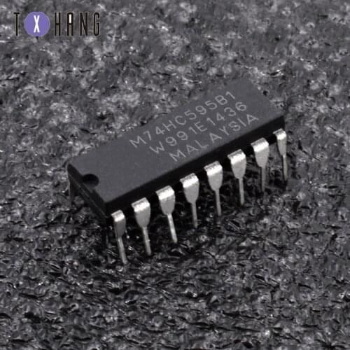 5/10PCS M74HC595B1 16PIN M74HC595B1R 8-Bit Shift Register With Output Latches diy electronics