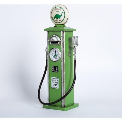 American retro gas pump model of storage tank creative clothing store studio window display props study TV cabinet decoration