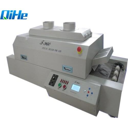 Qihe Authorized PUHUI T-960 LED Soldering Machine Mini SMT Reflow Oven T960 Infrared IC Heater BGA SMD Rework Sation T 960