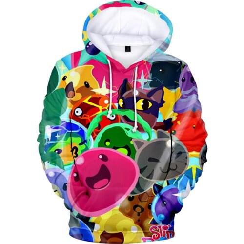 Hot Game Slime Rancher 3D Print Kids Hoodie Boys Girls Casual Sweatshirt Streetwear Long Sleeve Hooded Jacket Children Clothes
