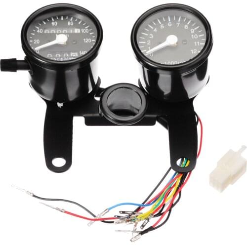 For Chopper Bobber Cafe Racer 1PC Motorcycle Odometer Speedometer Tachometer Gauge High Sensitivity Moto Accessories Treyues