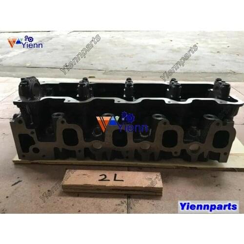 For TOYOTA 2L 2L-II 2LT Cylinder Head New Fit Chaser Crown Corona MarkII Hilux LN65 Tractor Excavator Diesel Engine Parts