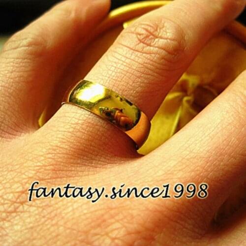 MIXMAX 50pcs Gold ring women 6MM Wide Stainless Steel Rings Wedding Bands Jewelry wholesale lots bulk dropshipping