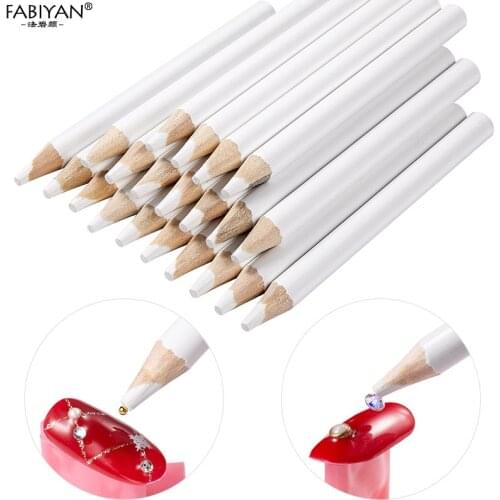 Nail Art Picker Picking Up Rhinestone Crystal Gems Beads Wax Pen Dotting Pencils Design Polish Tips DIY Decoration Manicure Tool