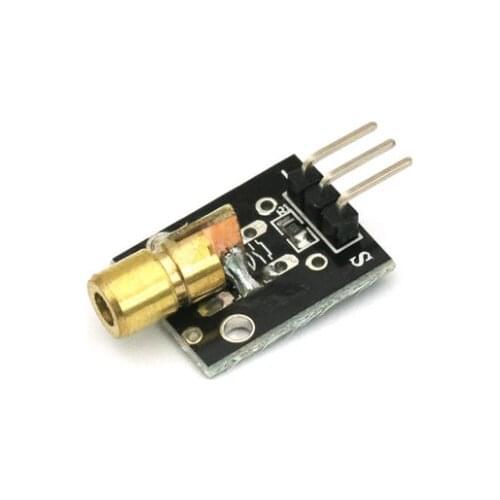 KY-008 650nm Laser sensor Module 6mm 5V 5mW Red Laser Dot Diode Copper Head for