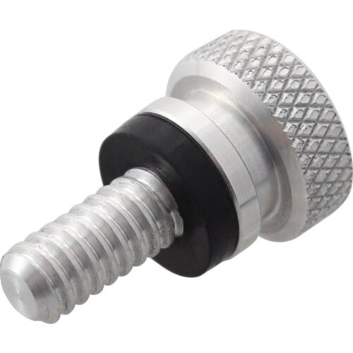 Motorcycle Chrome Mini Rear Fender Mudguard Passenger Seat Bolt Screw 6mm For Harley 883 1200 XL Dyna Touring Road King Softail