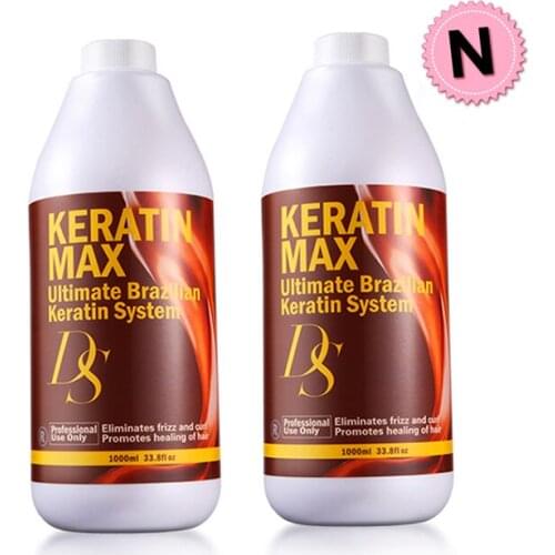Newest DS Max 1000ml 5% Formalin Brazilian Keratin Treatment Repair Damaged Hair Make Shiny and Smoothing Hair Free Shipping