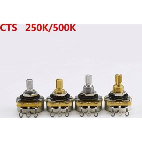 1 Piece Original Genuine 250K/500K CTS Potentiometer(POT) For Electric Guitar (Bass)