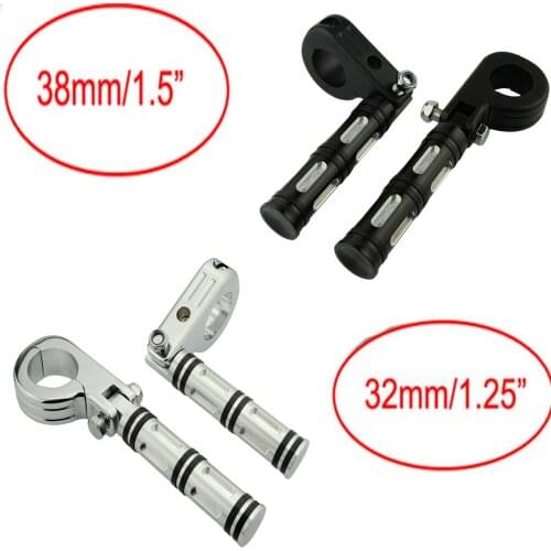 Motorcycle Highway Footpegs Foot Pegs Pedals For Touring Softail Sportster Electra Glide Road King Glide Engine Guard Foo