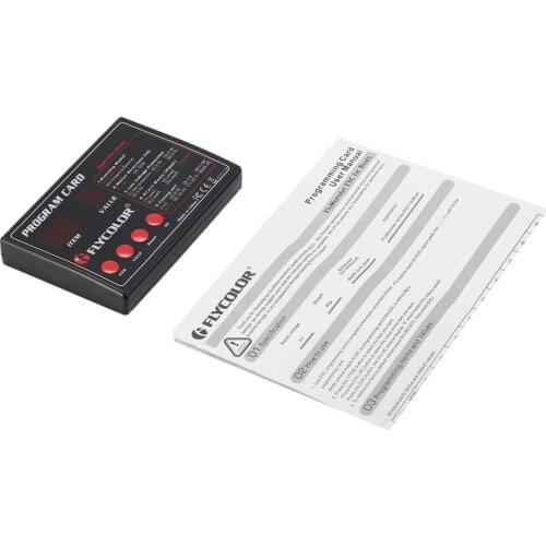 Original FLYCOLOR Fly Monster Programing Card for Remote Control RC Boats Ship Flycolor ESC Electronic Speed Controller
