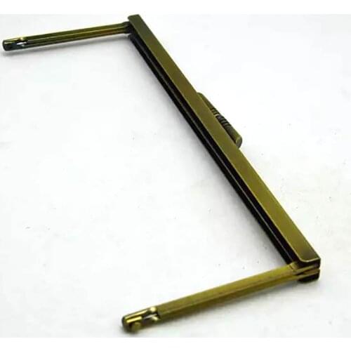 Purse Frames 200mm/8" Bronze (Slide In) Glue In