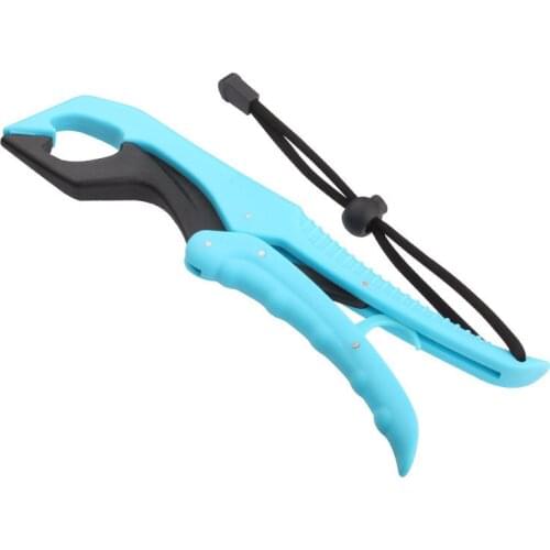 Kawa 9 Inches Fishing Grip Portable Lightweight Floating Locking Lip Grip Grabber Non-Slip Fishing Plier Holder Plastic Material
