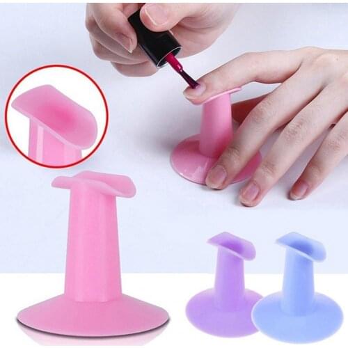 2Pcs Professional Nails Art Finger Support Stand Forms Holder Manicure Tool Protector Rest For Gel Polish Extension Accessories