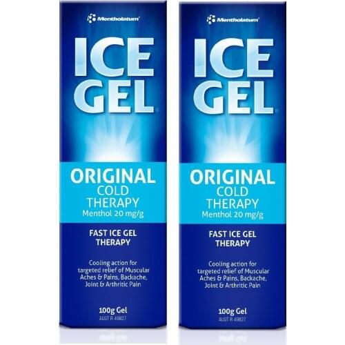 2PCS Deep Heat ICE Gel Cold Therapy Massage Rub Muscular Aches Strains Back Arthritis Rheumatism Pain Shoulder Pain Relief Cream