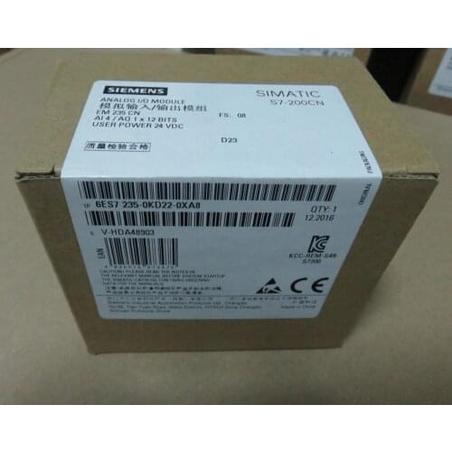 6ES7235-0KD22-0XA0 Analog input output module PLC 6ES7 235-0KD22-0XA0