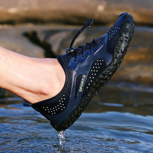 Aqua Water Shoes For Women Men Large Summer Beach Sneakers Sports Shoes Outdoor Swimming On-Surf Gym Yoga Fitness Shoes Big Size